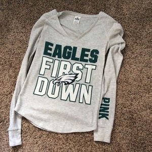 CS Pink NFL Eagles long sleeve
